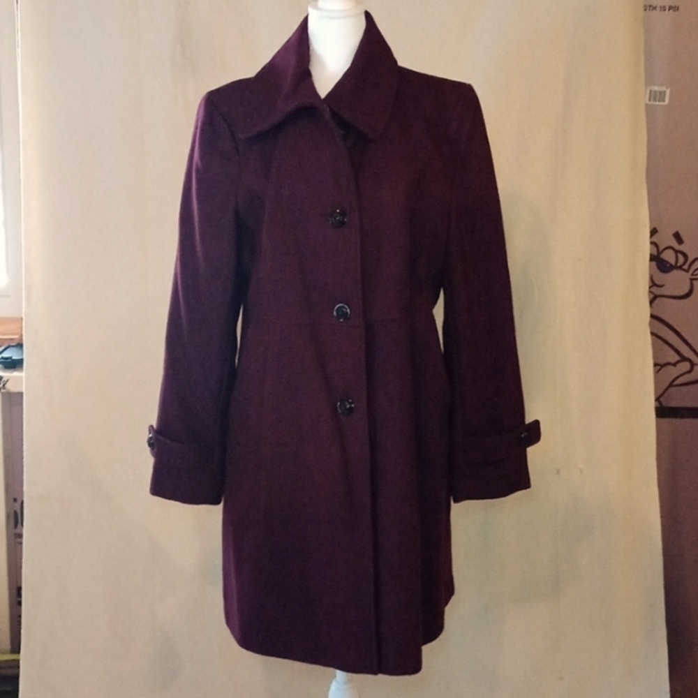 Women's Liz Claiborne Wool Button Jacket